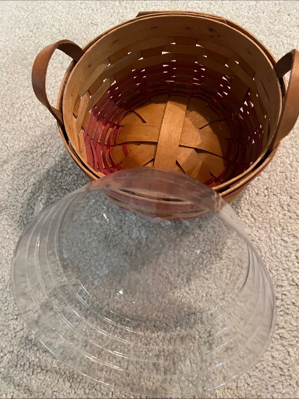 Longaberger Mothers Day Basket and Protector - SFH